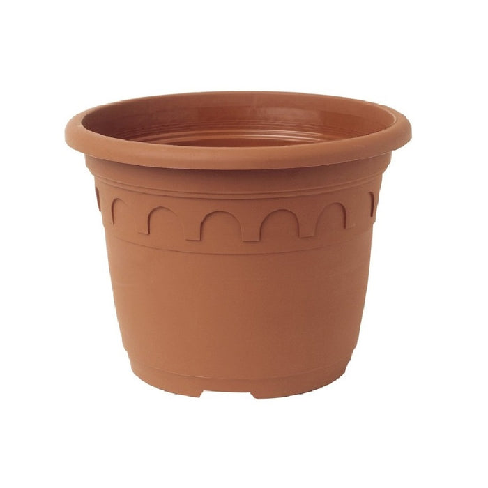 24cm (4.6 Litre) Roma Round Planter - Clay
