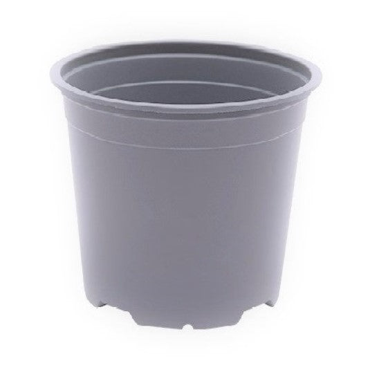 22cm Round plant pot - Grey (5L)