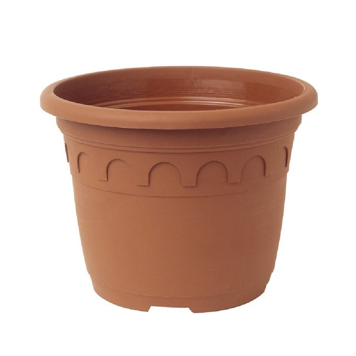 29cm (8.7 Litre) Roma Round Planter - Clay