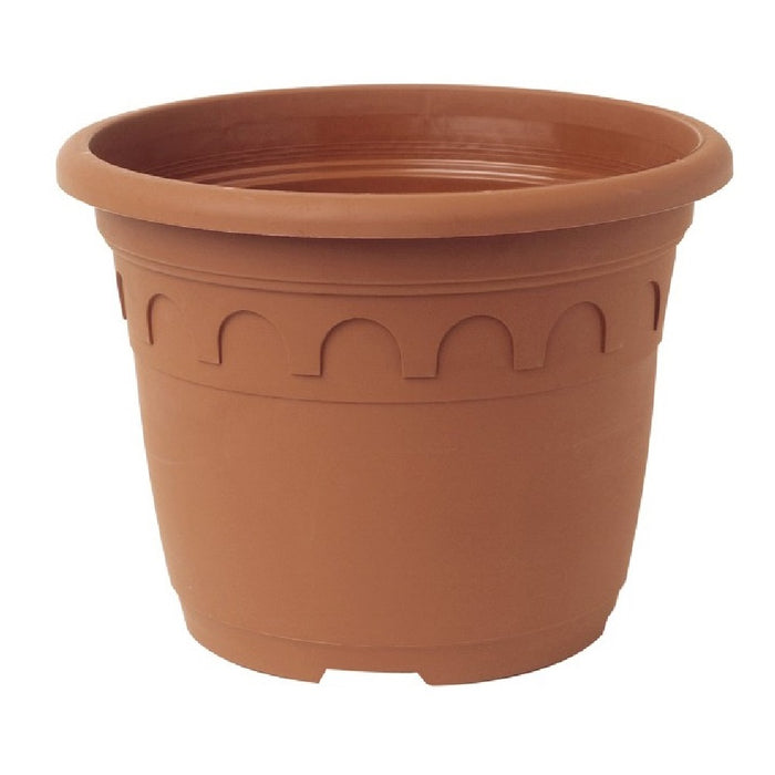 31cm (15 Litre) Roma Round Planter - Clay