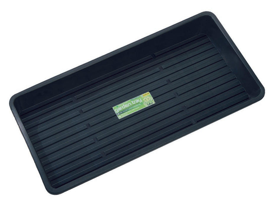 Garland Super Size Garden Tray - Without Holes - Black - 56cm x 28cm