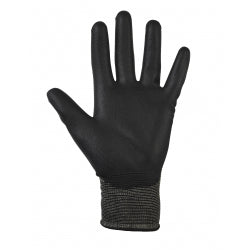 Glenwear Black PU Glove - Pair - Large