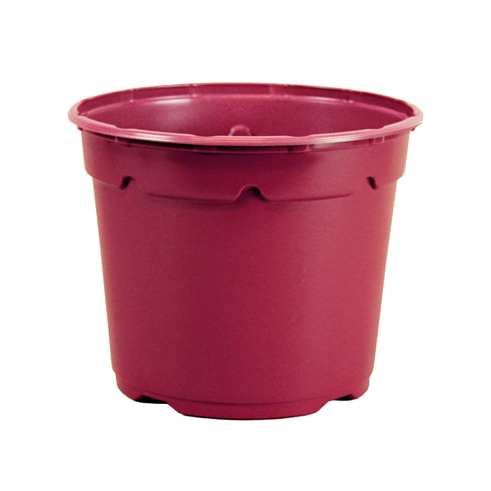 17cm Low Duo Round Plant Pot - Fuchsia