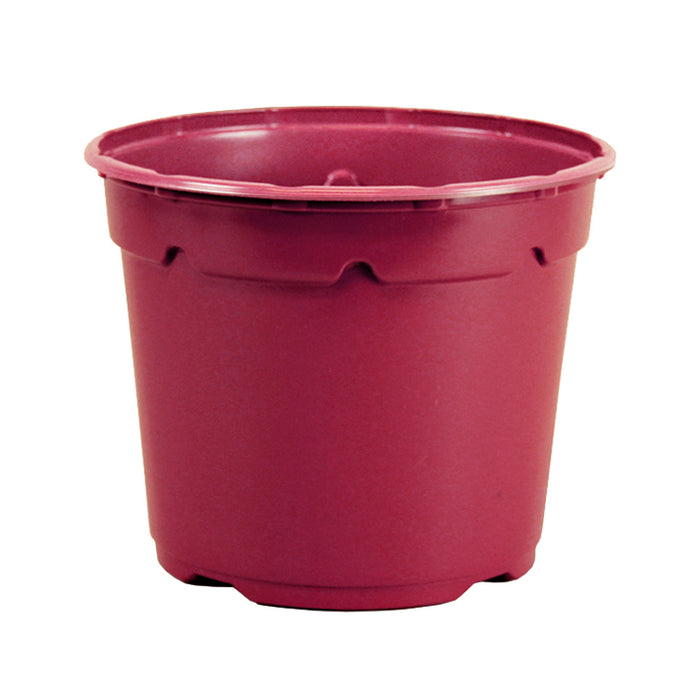 19cm Low Duo Round Plant Pot - Fuchsia