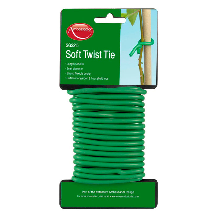 Ambassador Soft Twist Tie 5m