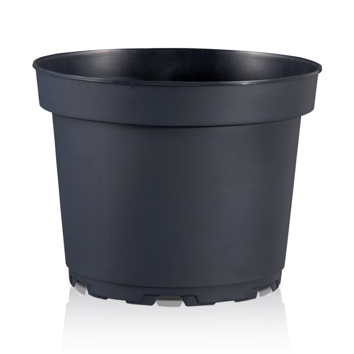 29cm Round plant pot - BLACK