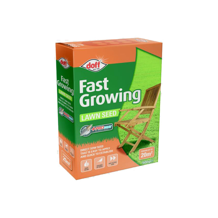 Doff Fast Acting Lawn Seed With Procoat 500g