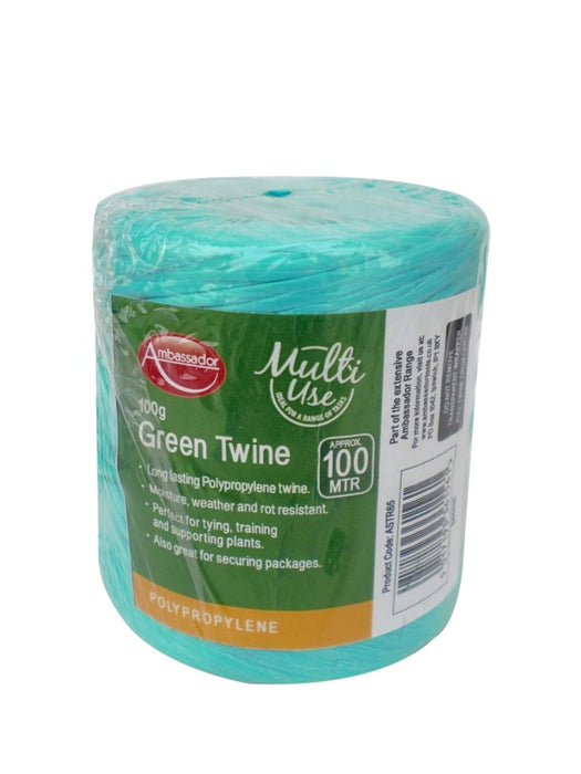 Ambassador Green Poly Twine Spool 150gm/230m