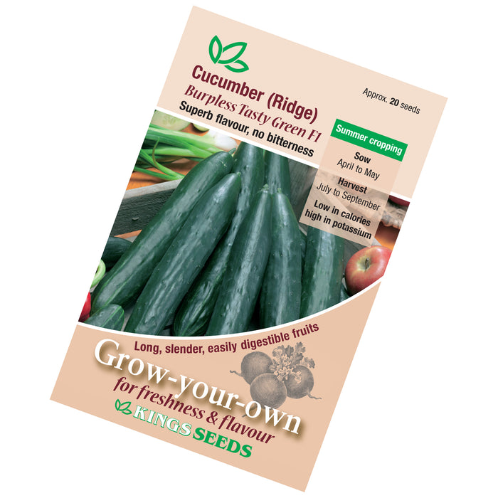 Cucumber Burpless Tasty Green F1 seeds