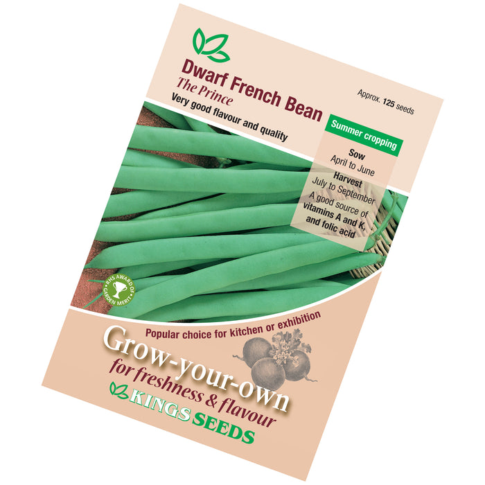 Dwarf French Bean The Prince Seeds