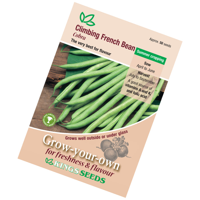 Climbing French Beans Cobra seeds