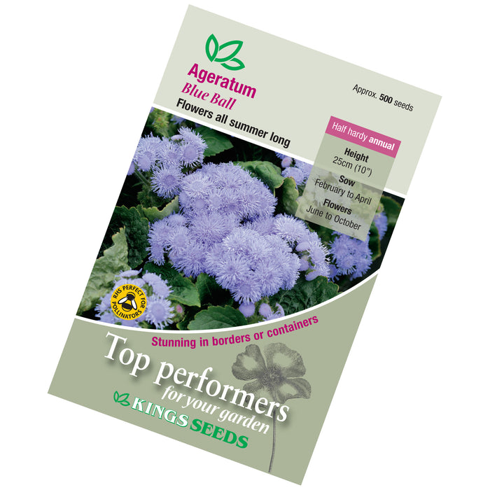 Ageratum Blue Ball Seeds