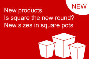 New Square Plant Pots