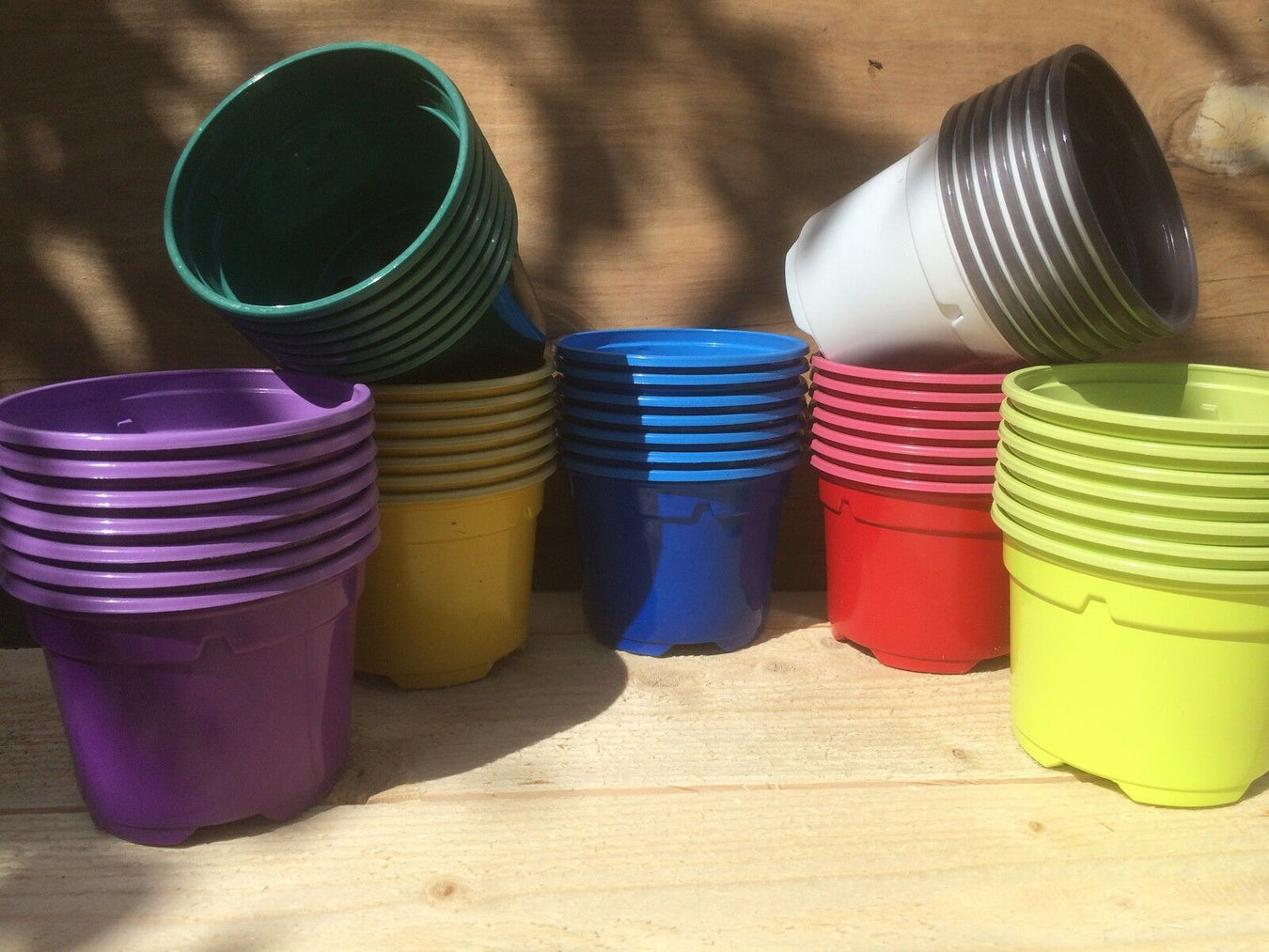 Coloured Pots