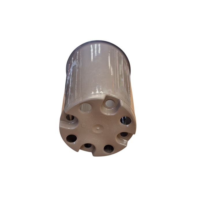 14cm 2L Round Plant Pots - Deep - Taupe