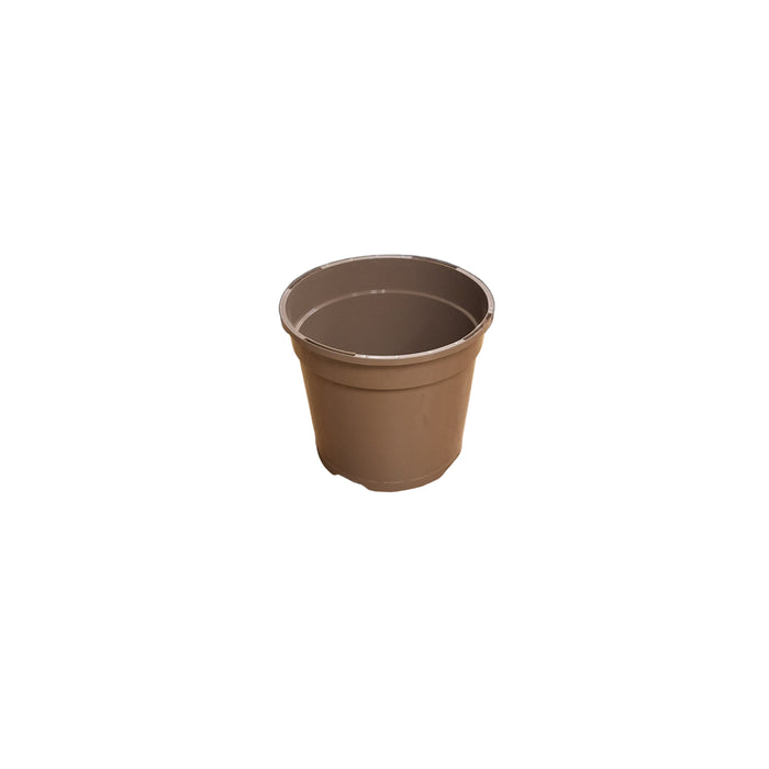 15cm 1.5L Round Slotted Pots - Taupe