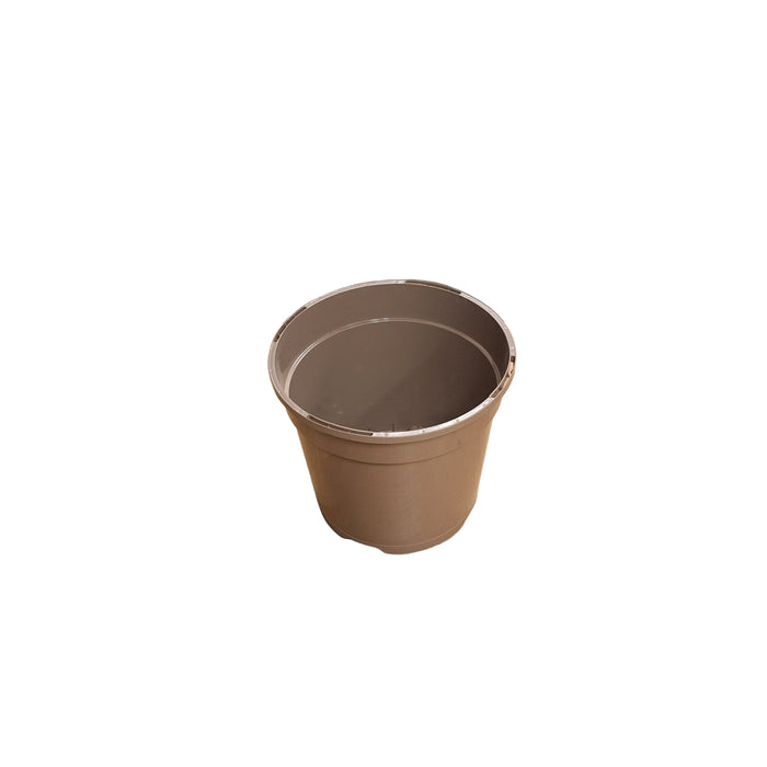 15cm 1.5L Round Slotted Pots - Taupe