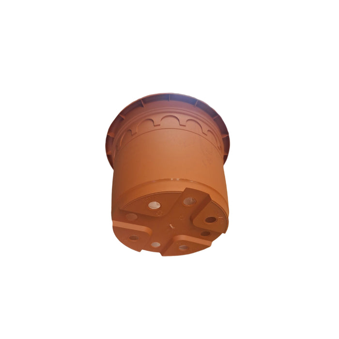 18cm (3 Litre) Roma Round Planter - Clay