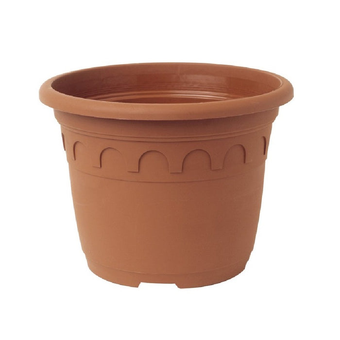 23cm (5.9 Litre) Roma Round Planter - Clay