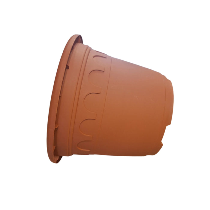 23cm (5.9 Litre) Roma Round Planter - Clay