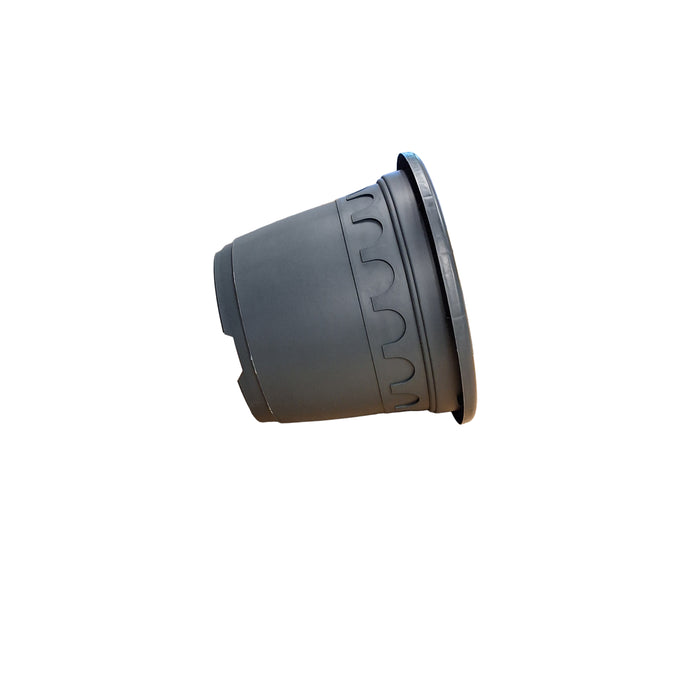 25cm (5.9 Litre) Roma Round Planter - Grey