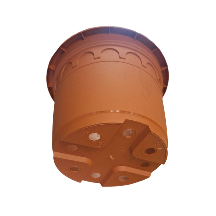 29cm (8.7 Litre) Roma Round Planter - Clay