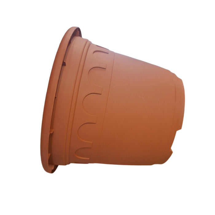 29cm (8.7 Litre) Roma Round Planter - Clay