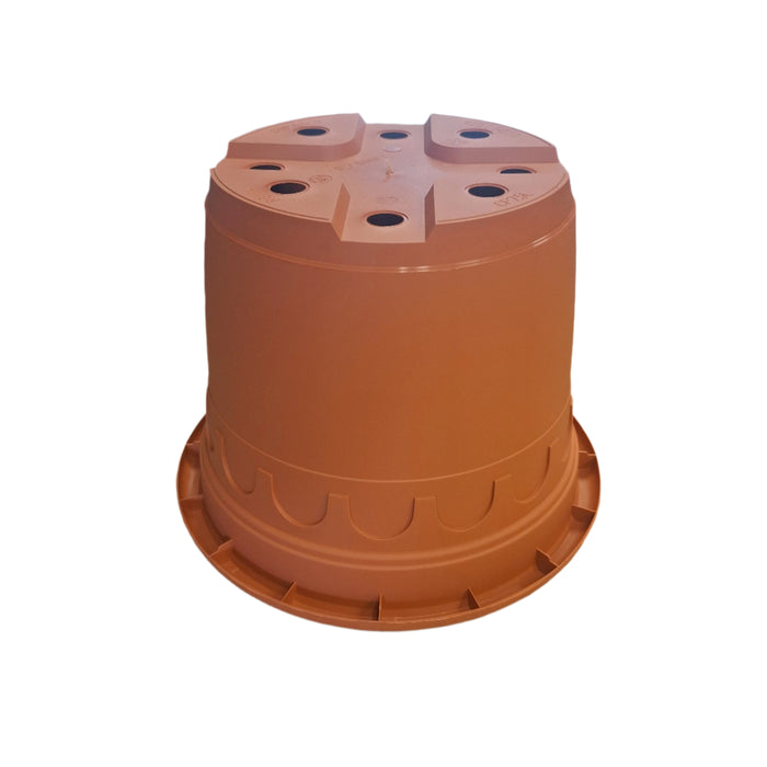 29cm (8.7 Litre) Roma Round Planter - Clay