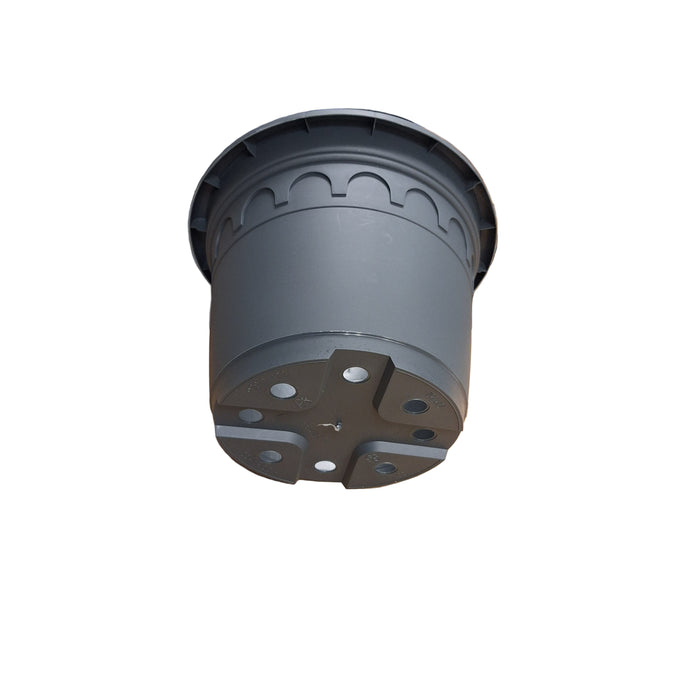 29cm (8.7 Litre) Roma Round Planter - Grey