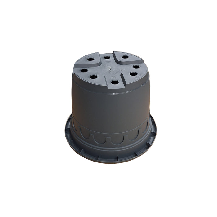 29cm (8.7 Litre) Roma Round Planter - Grey