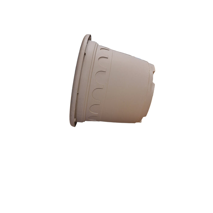 29cm (8.7 Litre) Roma Round Planter - Taupe