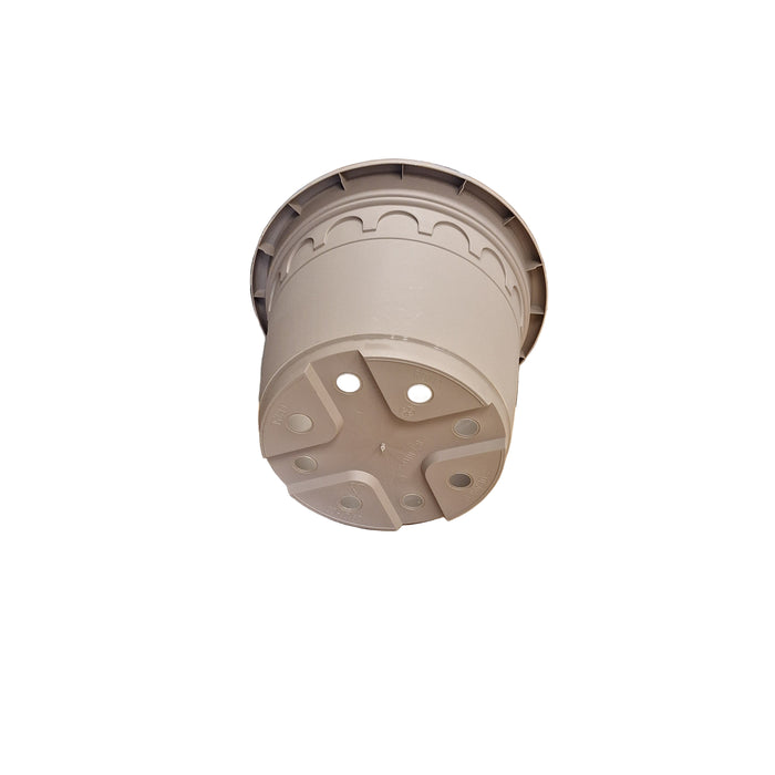 29cm (8.7 Litre) Roma Round Planter - Taupe
