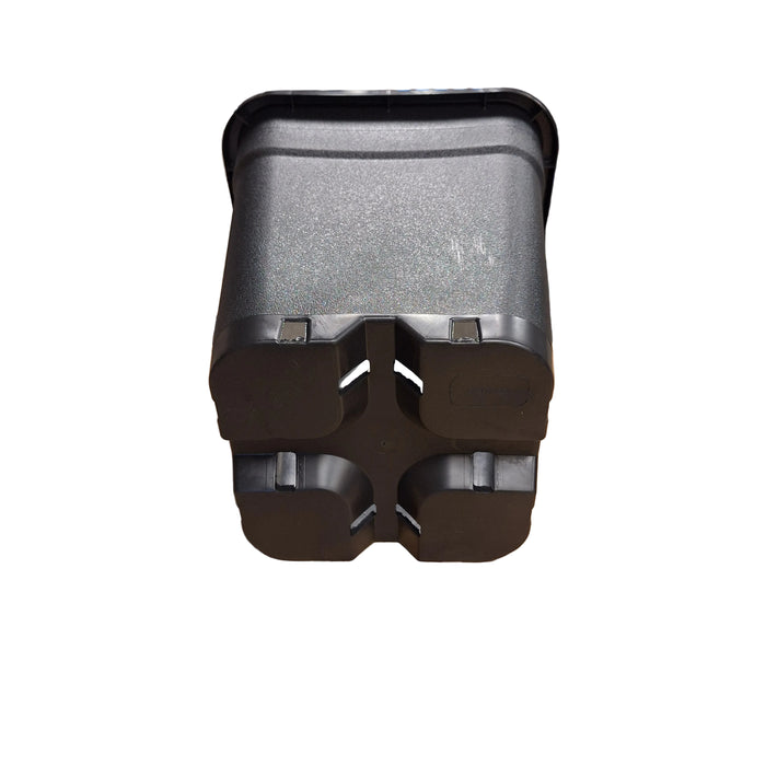 31cm 18L Square Plant Pot – Injection - Black