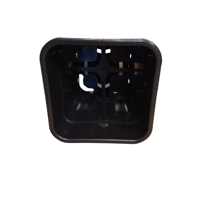 31cm 18L Square Plant Pot – Injection - Black