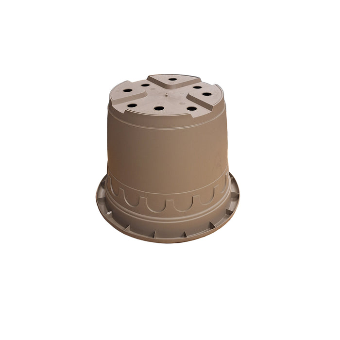 32cm (11.5 Litre) Roma Round Planter - Taupe