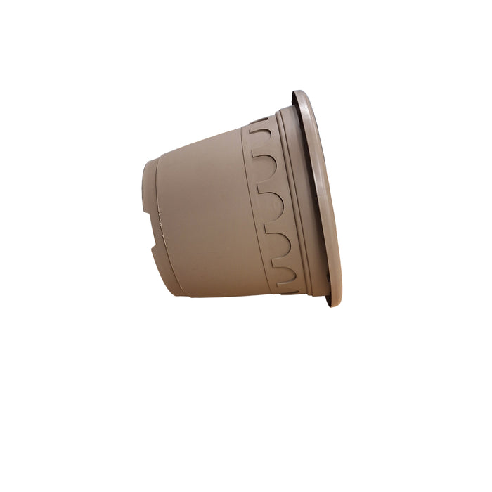 32cm (11.5 Litre) Roma Round Planter - Taupe