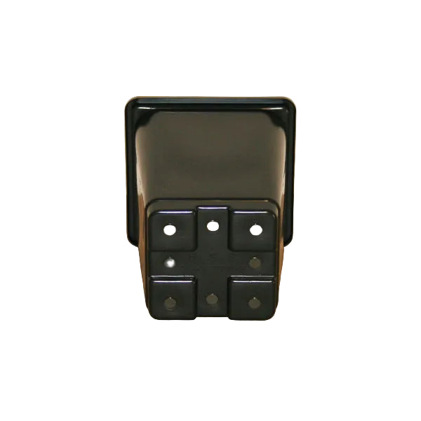 9cm Square plant pot - Black