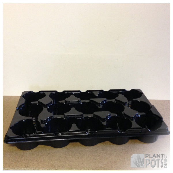 10.5cm Round plant pot set - 15 pots
