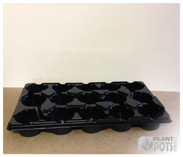 10.5cm Round plant pot set - 15 pots