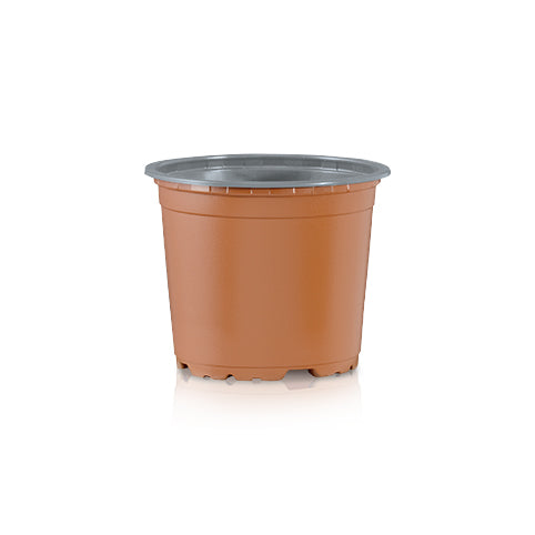 10.5cm Round full plant pot