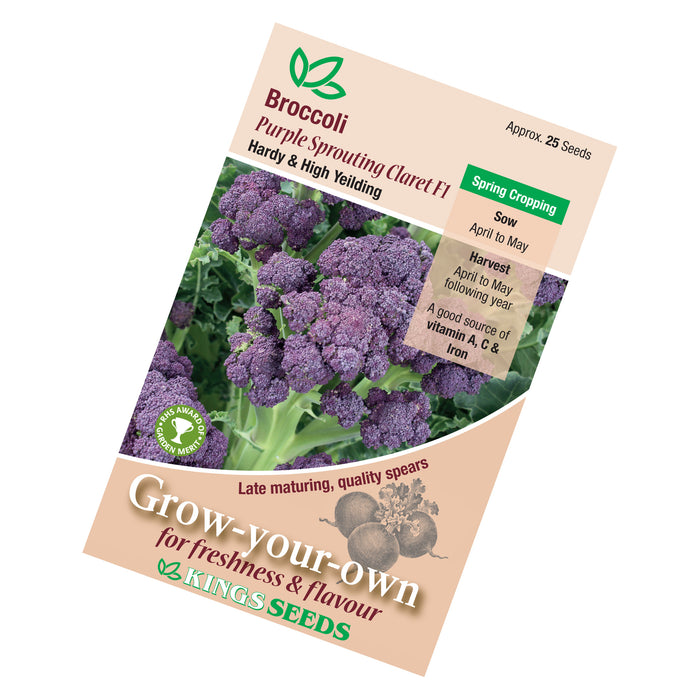 Broccoli Purple Sprouting Late Seeds
