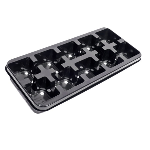 11cm Square plant pot carry tray - holds 10 pots