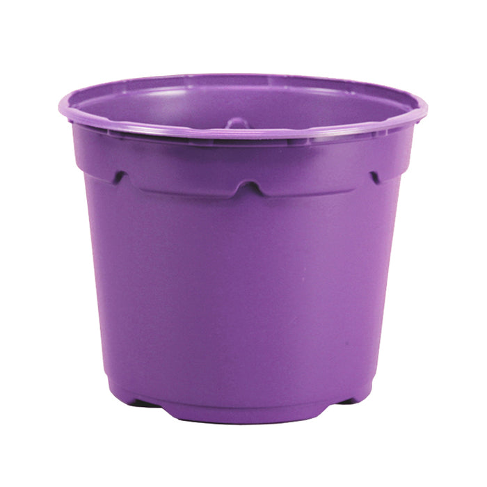 19cm Low Duo Round Plant Pot - Violet