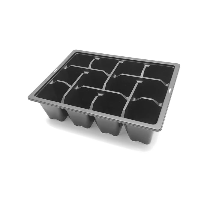 12x Cell plant tray - Black