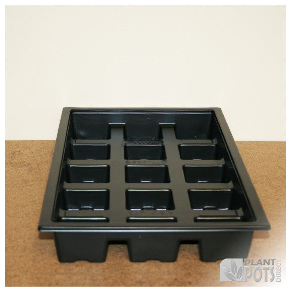 7cm Square plant pot carry tray - holds 15 pots