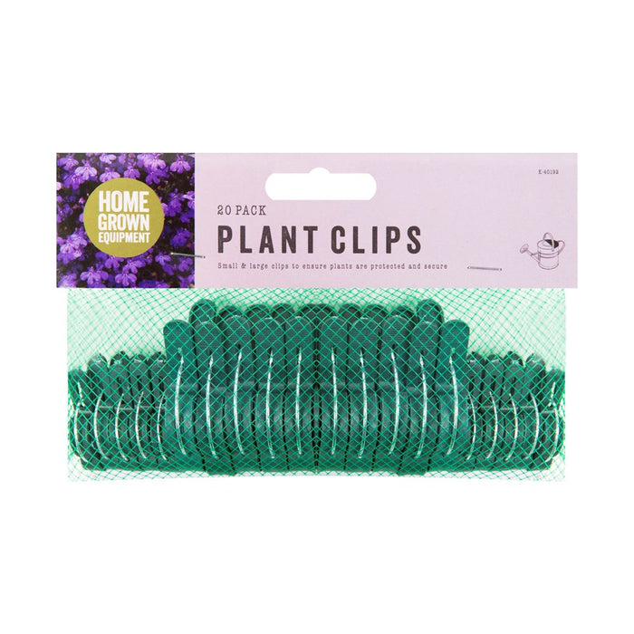Garden Plant Clips - 20 Pack