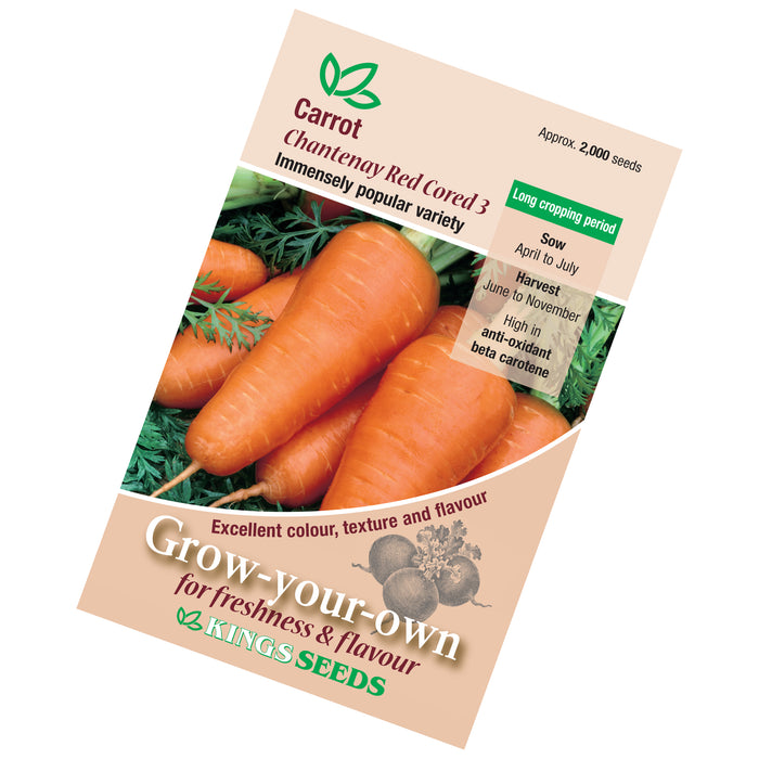 Carrot Chantenay Red Cored seeds