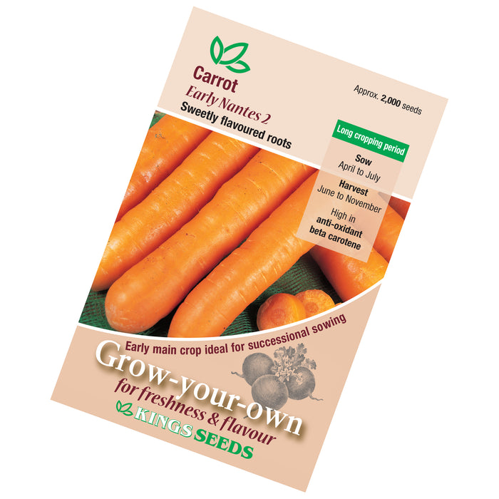 Carrot Early Nantes seeds