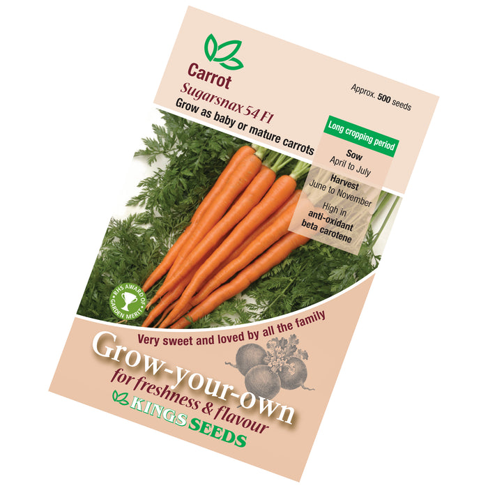 Carrot Sugarsnax F1 seeds