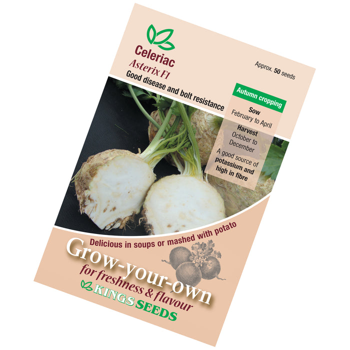 Celeriac Asterix F1 Seeds